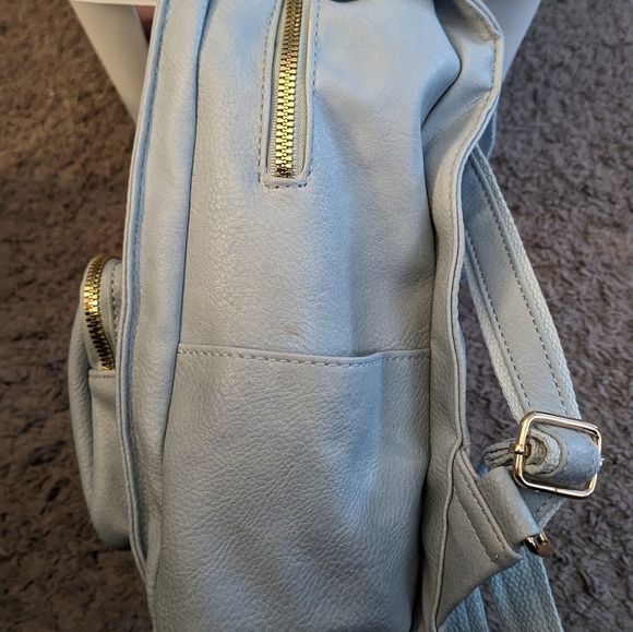 Light blue backpack/shoulder bag - Picture 5 of 6